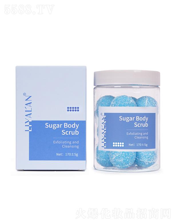 �V���������Ż��yƷ���޹�˾��LIYALAN�{ɫ�ǹ���ԡĥɰ�� 170g