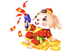 兔年佳節(jié)到，廣州品尚生物向您問個(gè)好！廣州品尚生物祝您萬事如意，發(fā)大財(cái)！